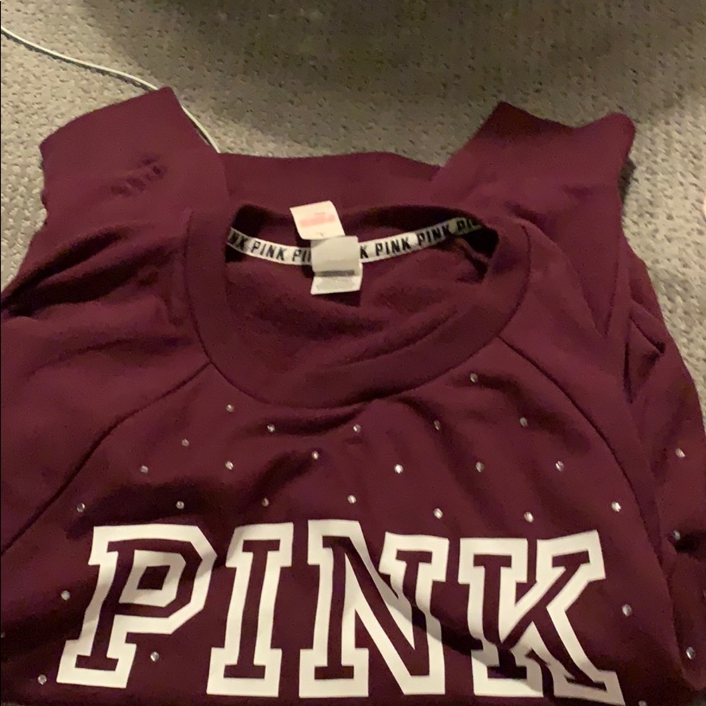 Pink sweater